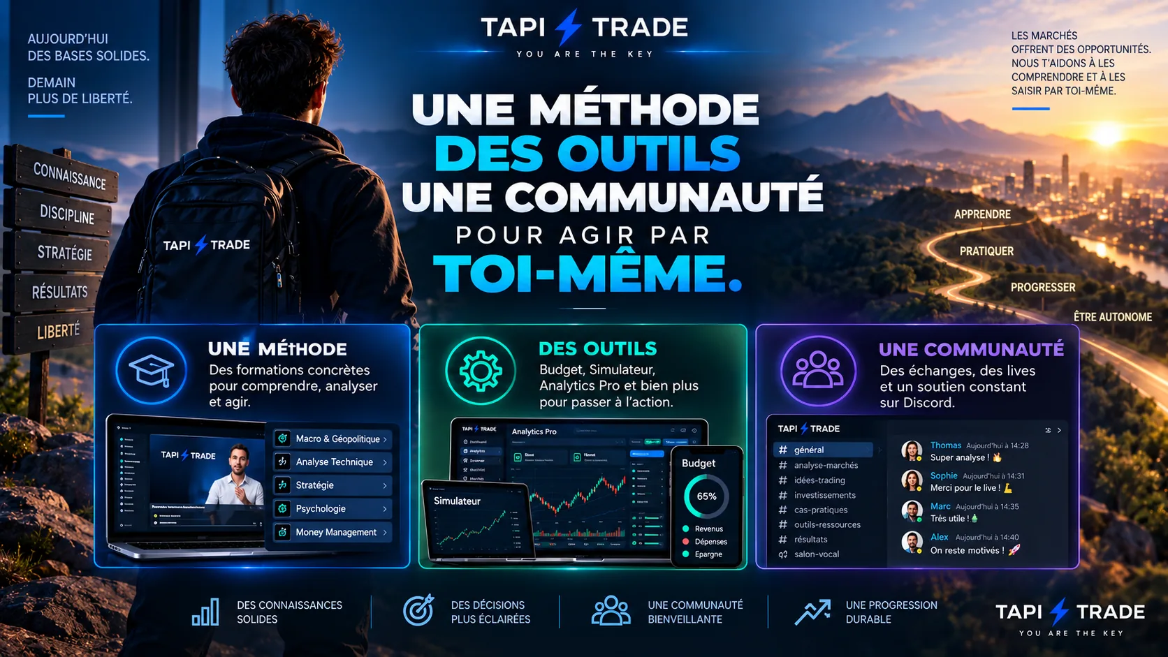 Une méthode, des outils, une communauté pour agir par toi-même